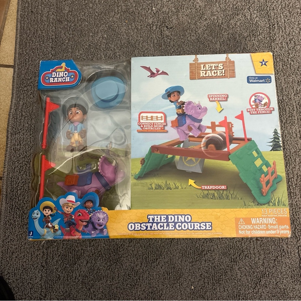 Dino Ranch Obstacle Course